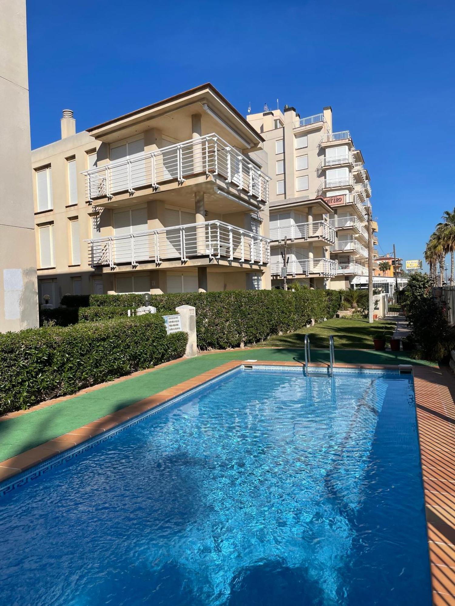 Апартаменты Alpen 1 - Cala Josep I 1Era Linea Пеньискола Экстерьер фото