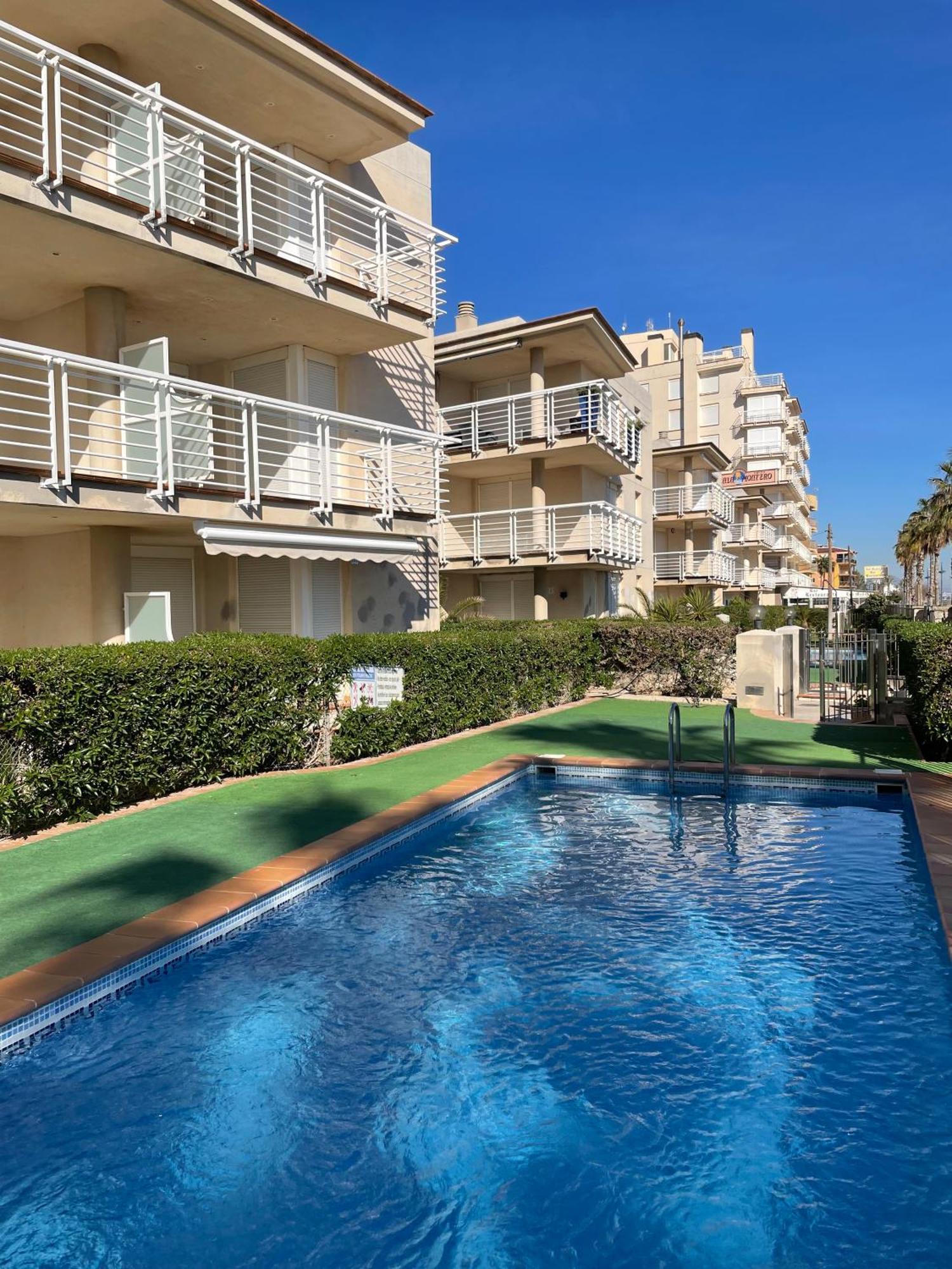 Апартаменты Alpen 1 - Cala Josep I 1Era Linea Пеньискола Экстерьер фото